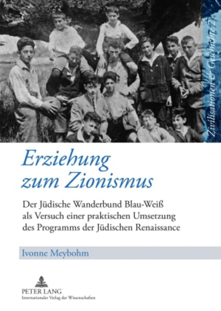 Vorderes Coverbild Erziehung zum Zionismus