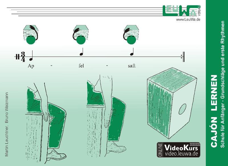 Vorderes Coverbild Cajón lernen