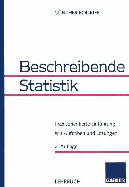 Vorderes Coverbild Beschreibende Statistik