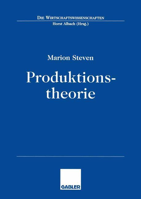 Vorderes Coverbild Produktionstheorie