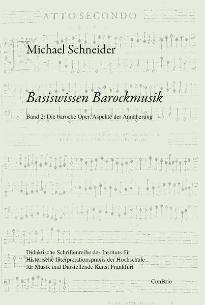 Vorderes Coverbild Basiswissen Barockmusik