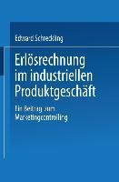 Vorderes Coverbild Erlösrechnung im industriellen Produktgeschäft