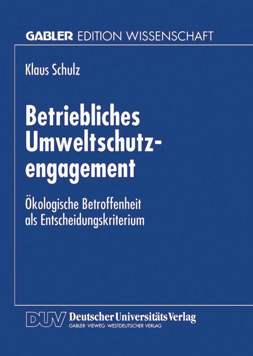 Vorderes Coverbild Betriebliches Umweltschutzengagement