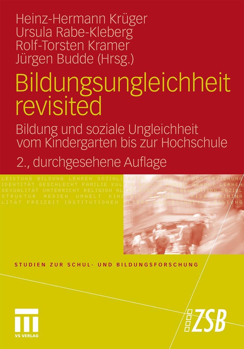 Vorderes Coverbild Bildungsungleichheit revisited