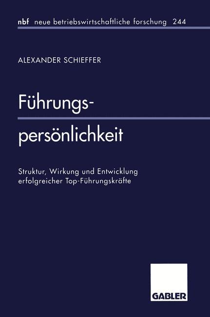 Vorderes Coverbild Führungspersönlichkeit