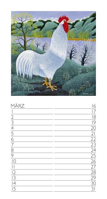 Beispielinhalt (Bild) Bruno Epple Geburtstagskalender