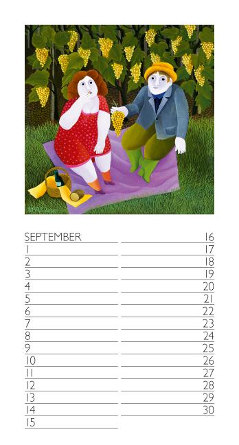 Beispielinhalt (Bild) Bruno Epple Geburtstagskalender