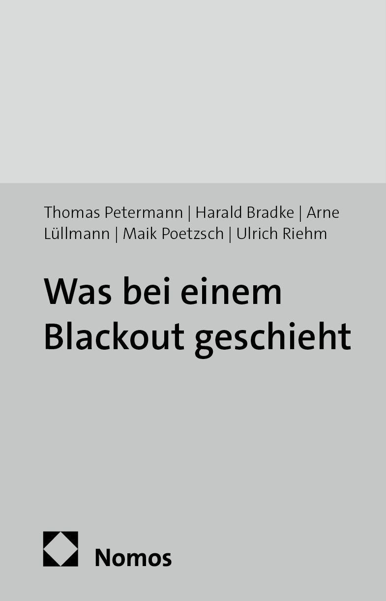 Vorderes Coverbild Was bei einem Blackout geschieht