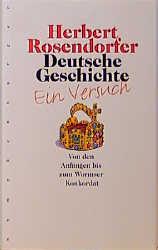 Vorderes Coverbild Deutsche Geschichte 1. Ein Versuch