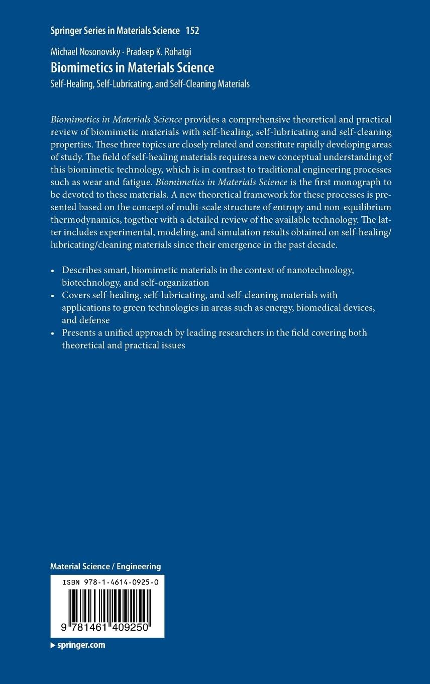 Rückseitencover Biomimetics in Materials Science