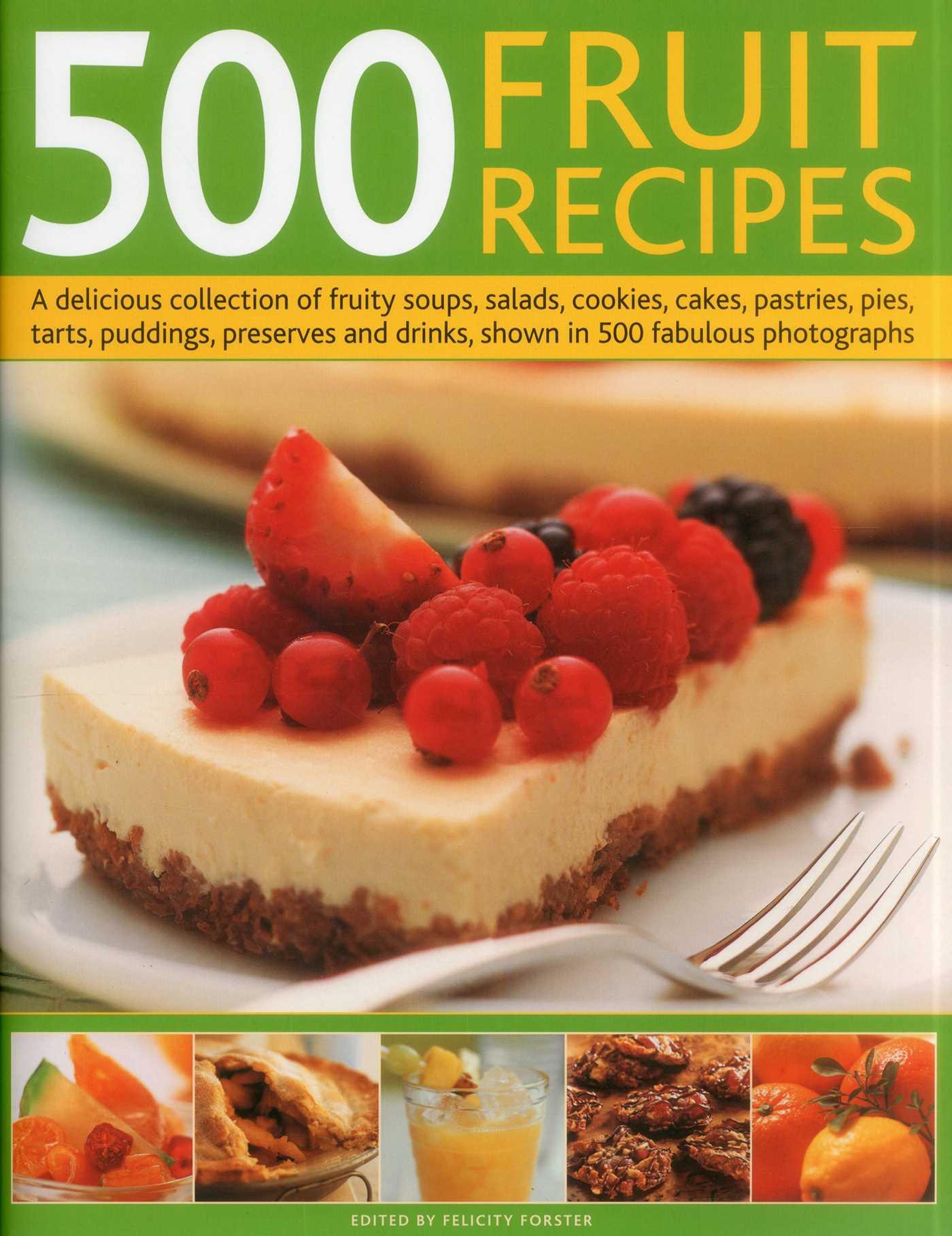 Vorderes Coverbild 500 Fruit Recipes
