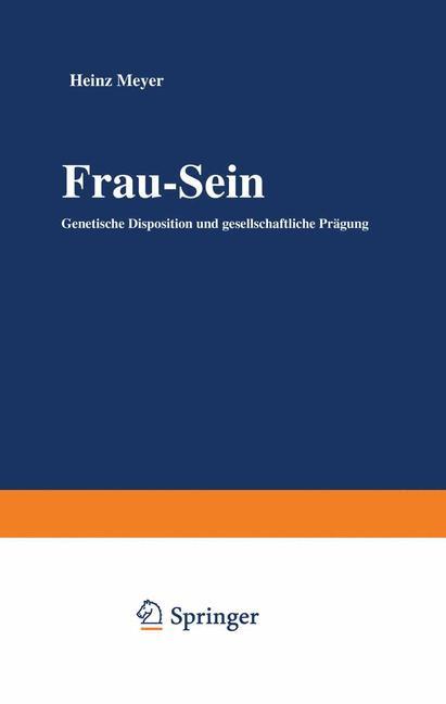 Vorderes Coverbild Frau - Sein