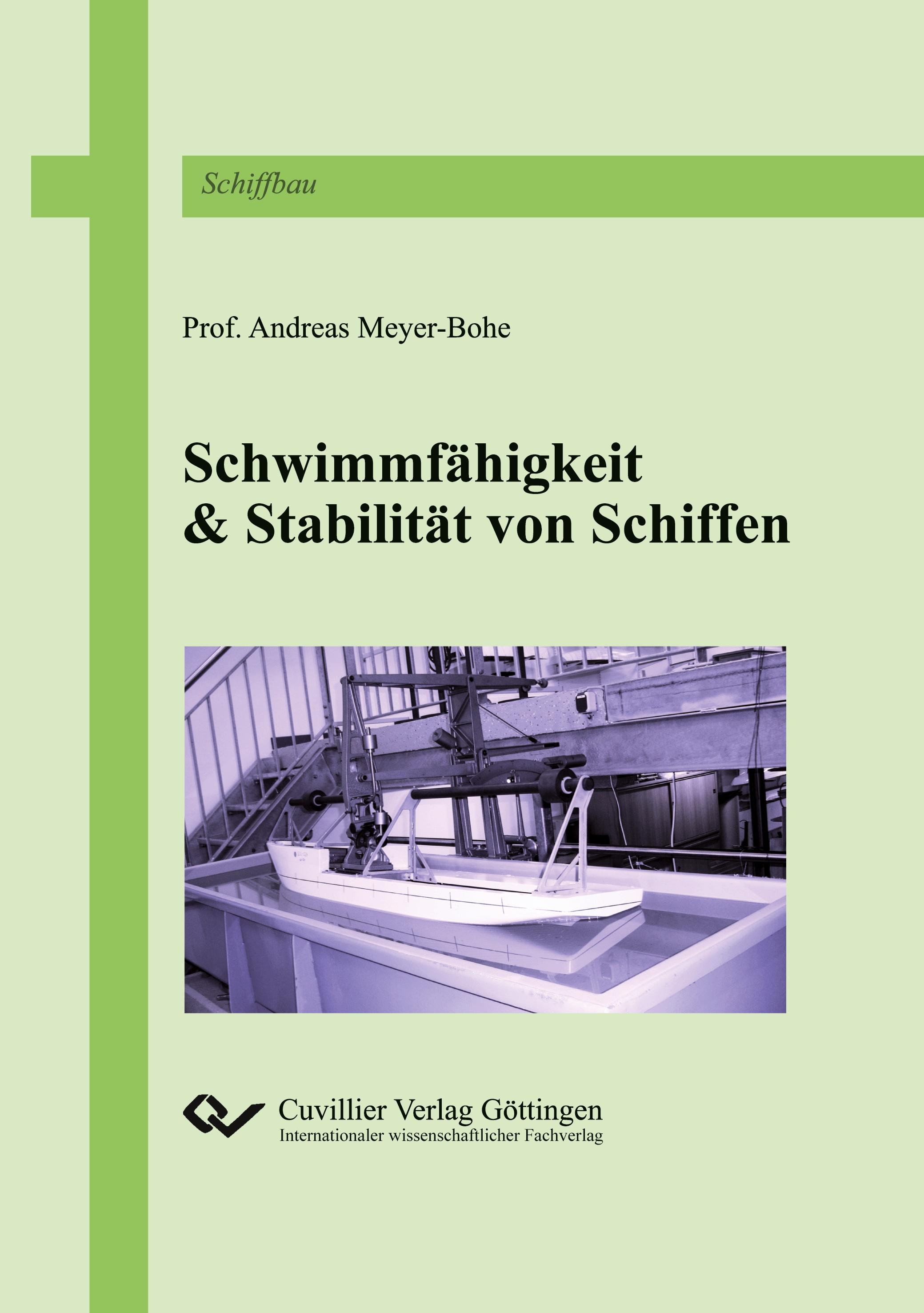 Vorderes Coverbild Schwimmfähigkeit und Stabilität von Schiffen