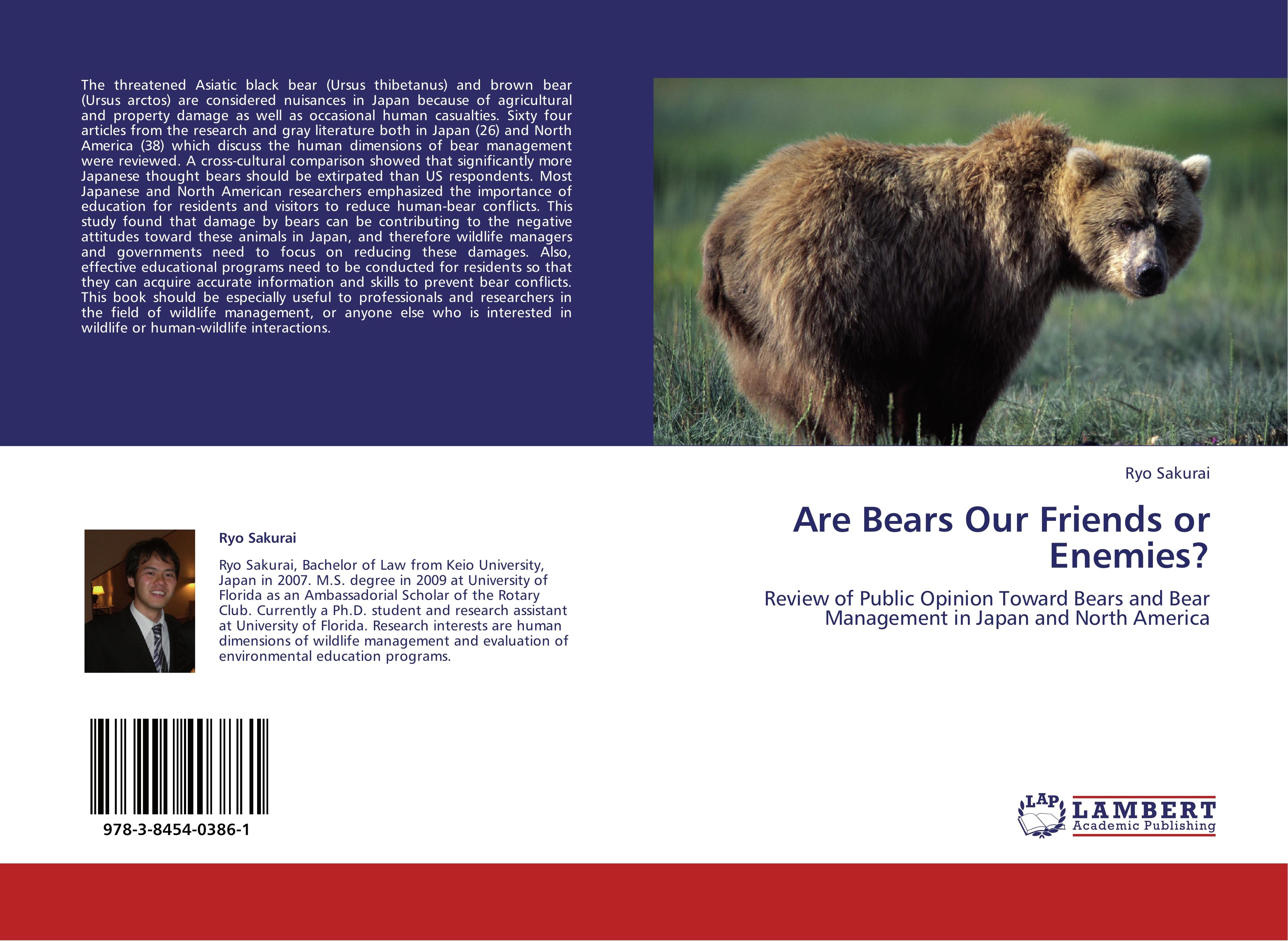 Vorderes Coverbild Are Bears Our Friends or Enemies?