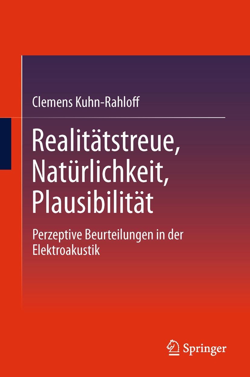 Vorderes Coverbild Realitätstreue, Natürlichkeit, Plausibilität