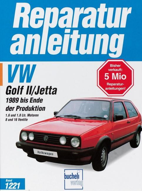 Vorderes Coverbild VW Golf II / Jetta (1989 bis Ende der Produktion)