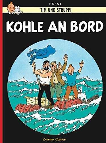 Vorderes Coverbild Tim und Struppi 18. Kohle an Bord
