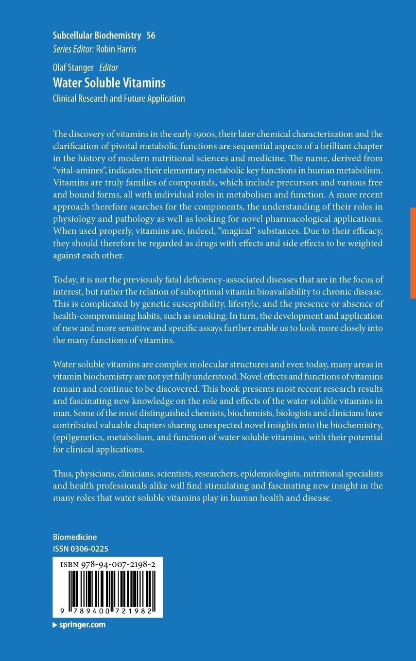 Rückseitencover Water Soluble Vitamins
