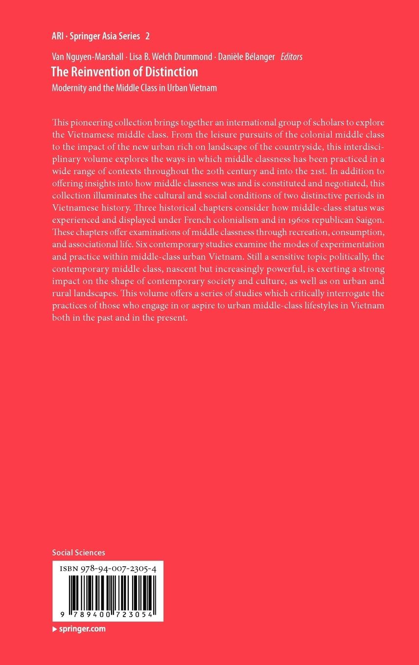 Rückseitencover The Reinvention of Distinction