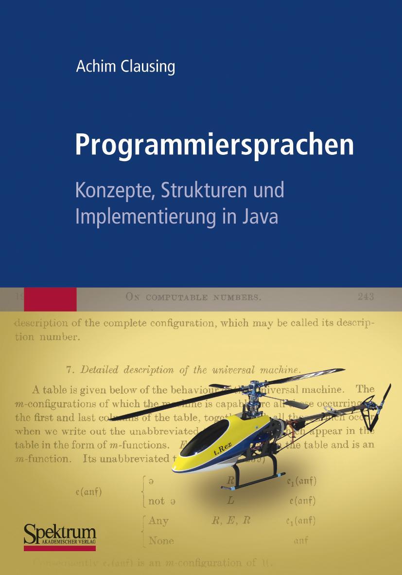 Vorderes Coverbild Programmiersprachen - Konzepte, Strukturen und Implementierung in Java
