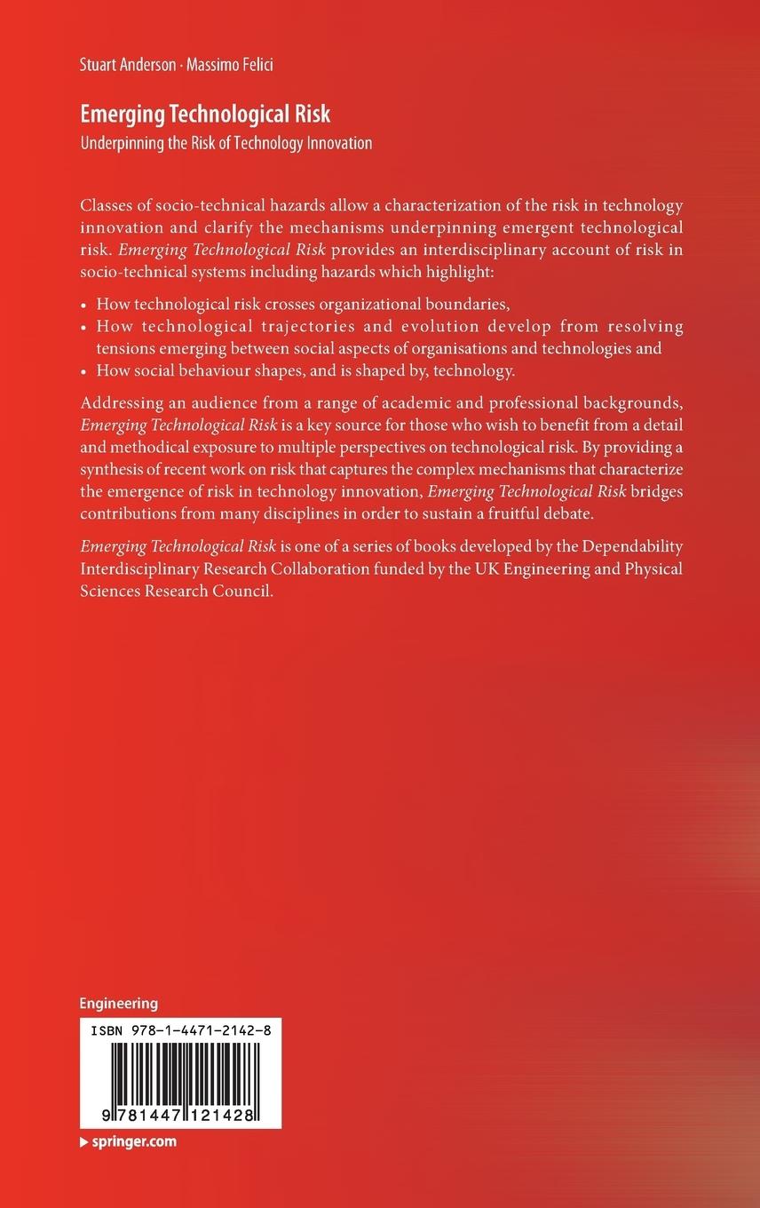 Rückseitencover Emerging Technological Risk