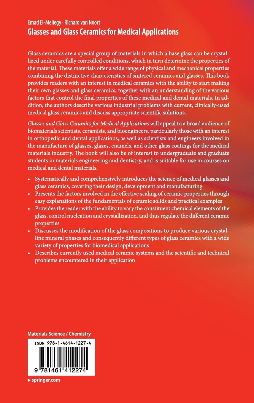 Rückseitencover Glasses and Glass Ceramics for Medical Applications