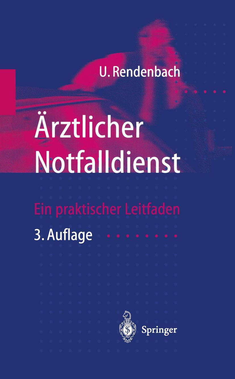 Vorderes Coverbild Ärztlicher Notfalldienst