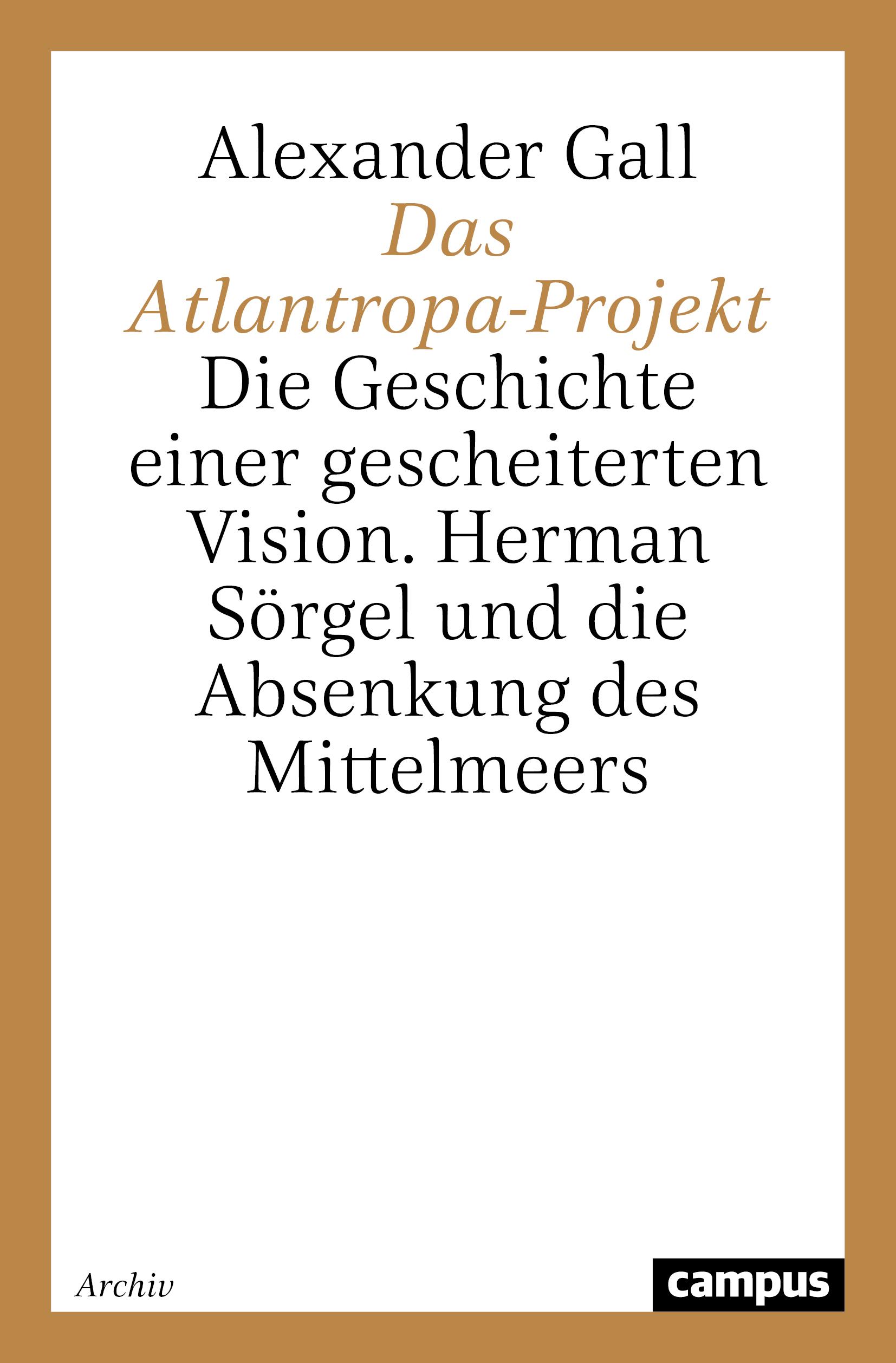 Vorderes Coverbild Das Atlantropa-Projekt