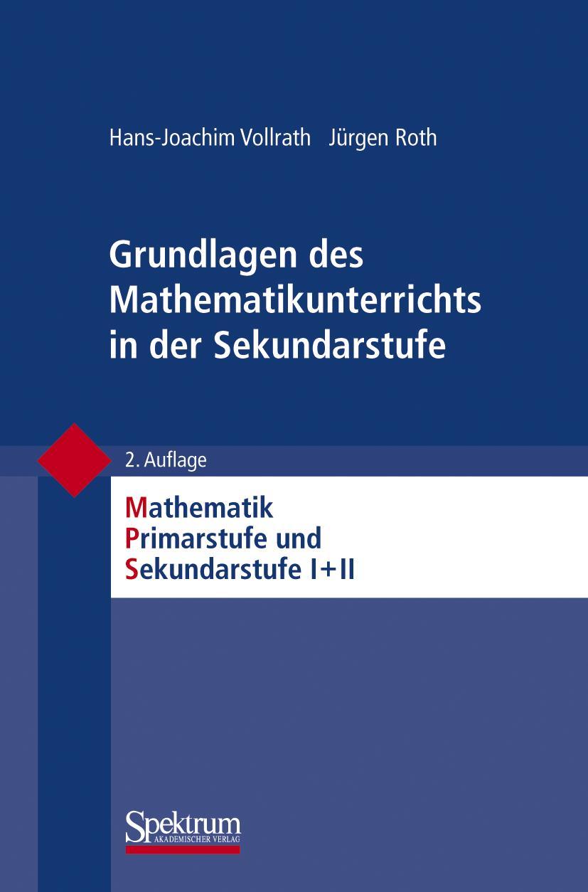 Vorderes Coverbild Grundlagen des Mathematikunterrichts in der Sekundarstufe