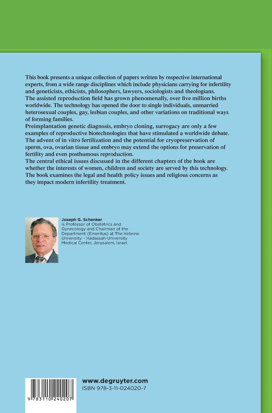 Rückseitencover Ethical Dilemmas in Assisted Reproductive Technologies