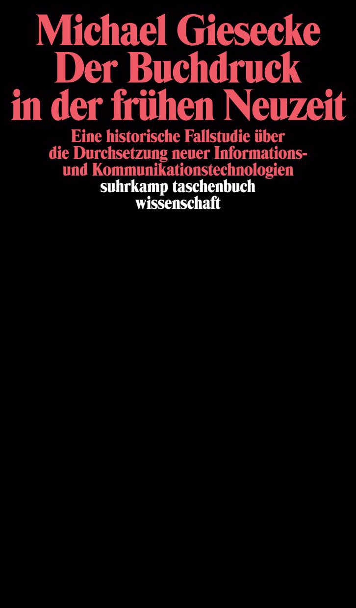 Vorderes Coverbild Der Buchdruck in der frühen Neuzeit