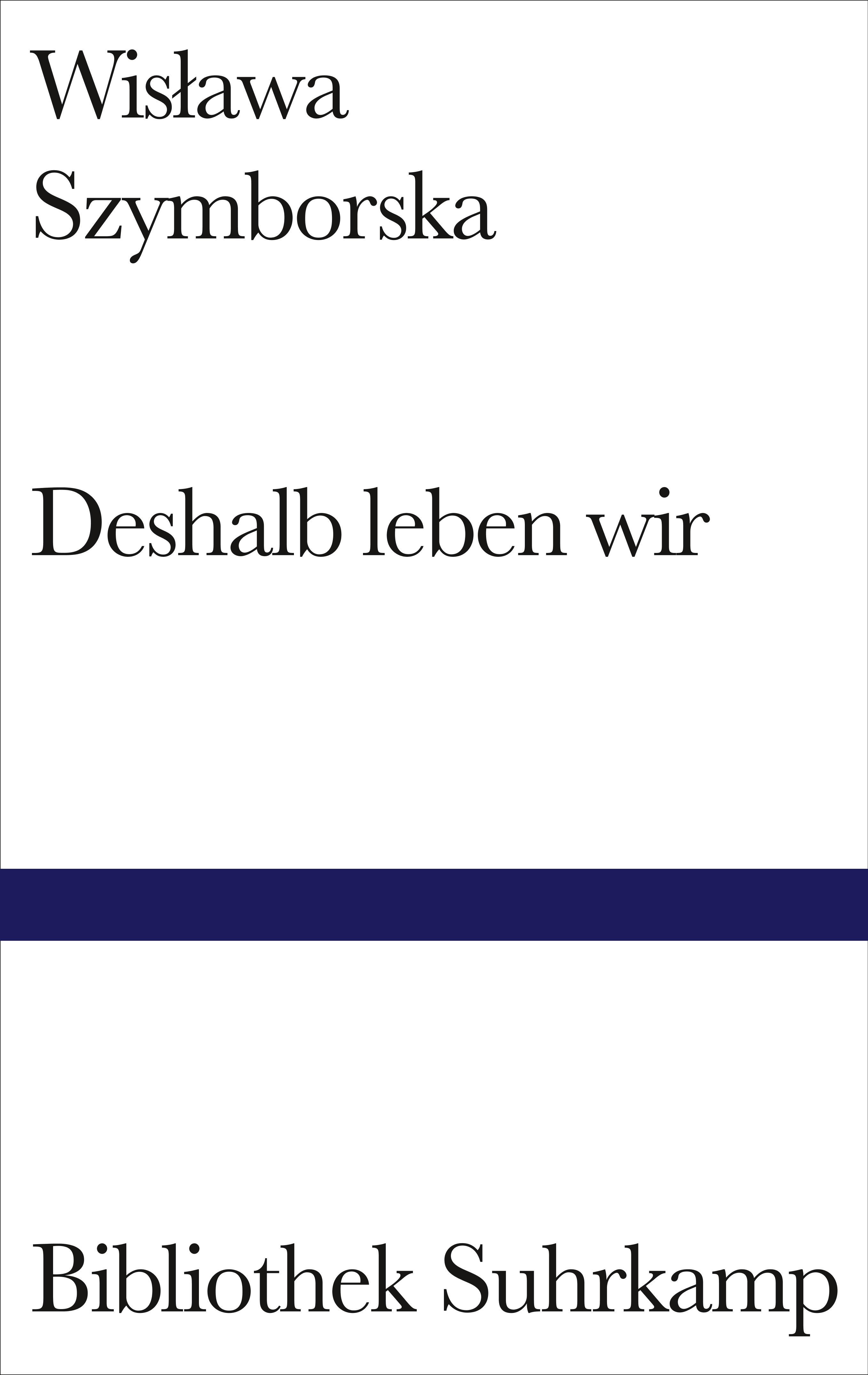 Vorderes Coverbild Deshalb leben wir