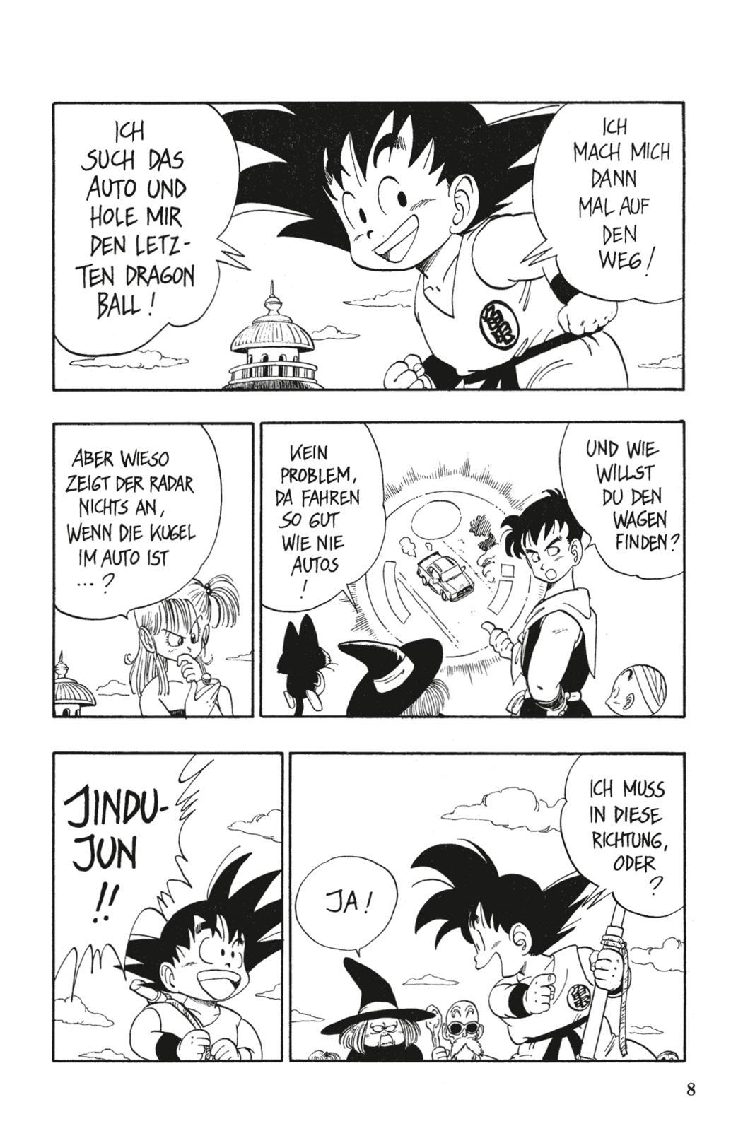 Beispielinhalt (Bild) Dragon Ball 10. Die Wunderheilung