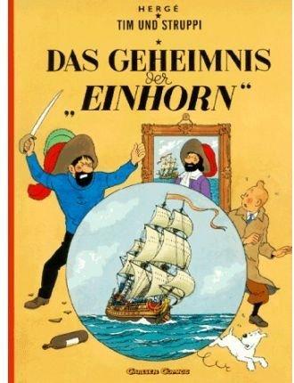 Vorderes Coverbild Tim und Struppi 10. Das Geheimnis der Einhorn