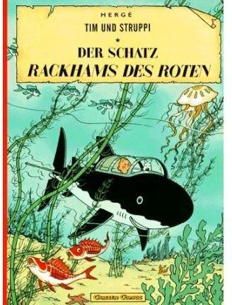 Vorderes Coverbild Tim und Struppi 11. Der Schatz Rackhams des Roten
