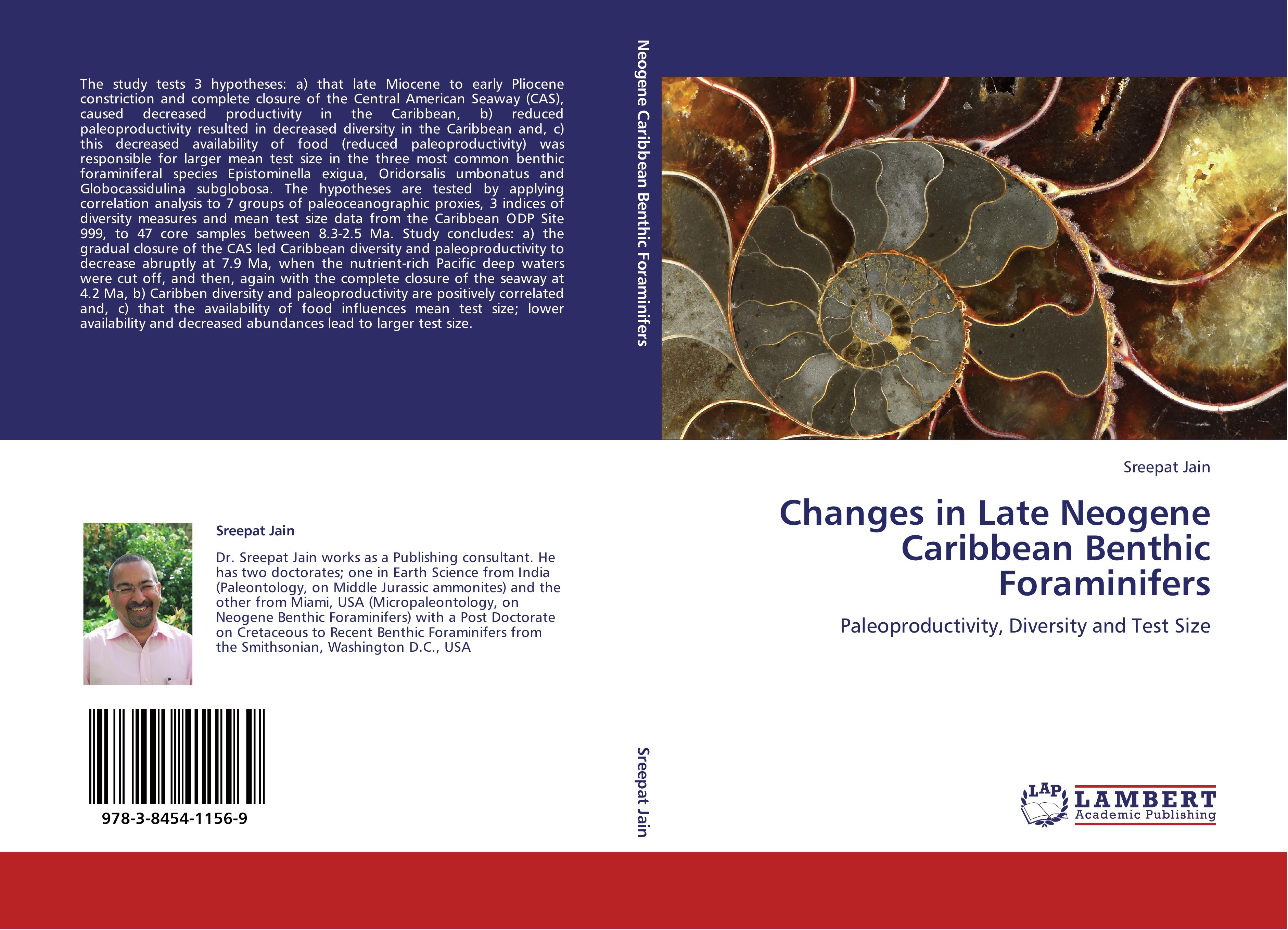 Vorderes Coverbild Changes in Late Neogene Caribbean Benthic Foraminifers