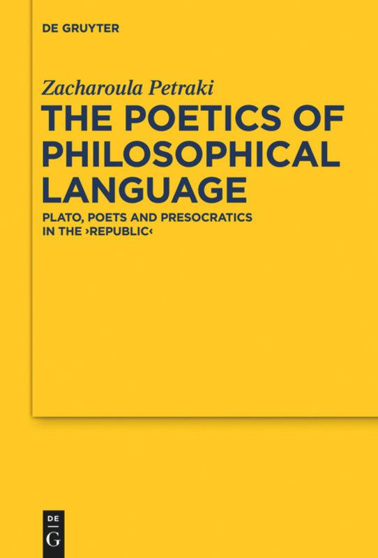 Vorderes Coverbild The Poetics of Philosophical Language
