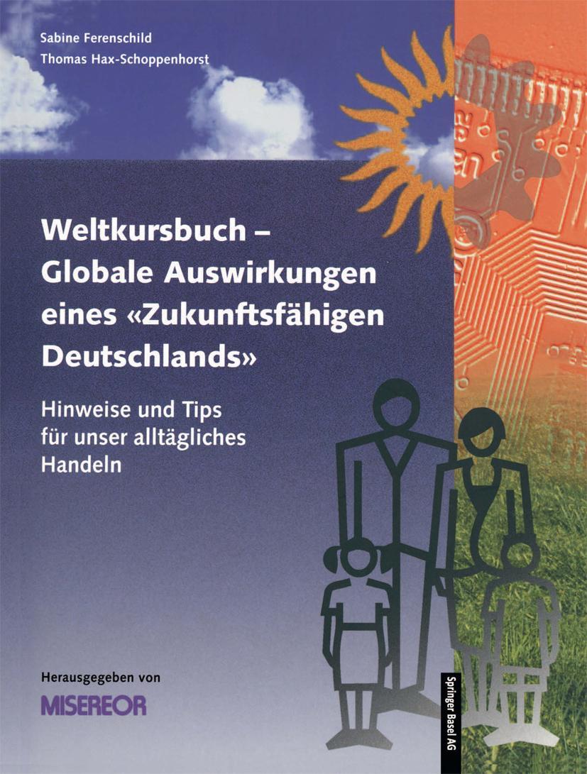 Vorderes Coverbild Weltkursbuch-Globale Auswirkungen eines "Zukunftsfähigen Deutschlands"