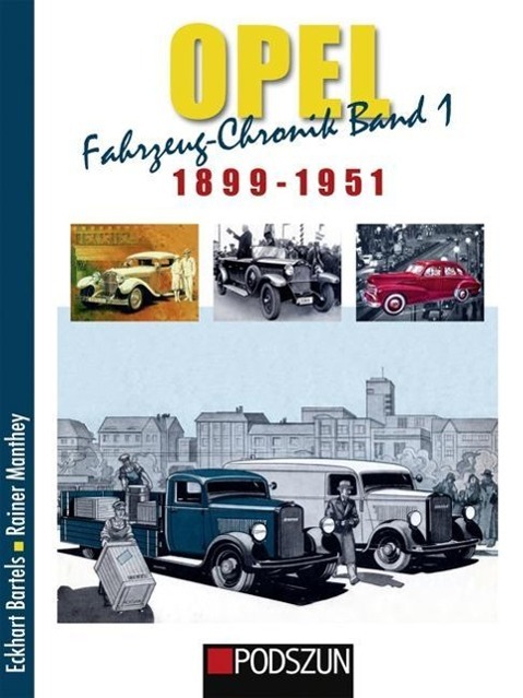 Vorderes Coverbild Opel Fahrzeug-Chronik 01: 1899-1951