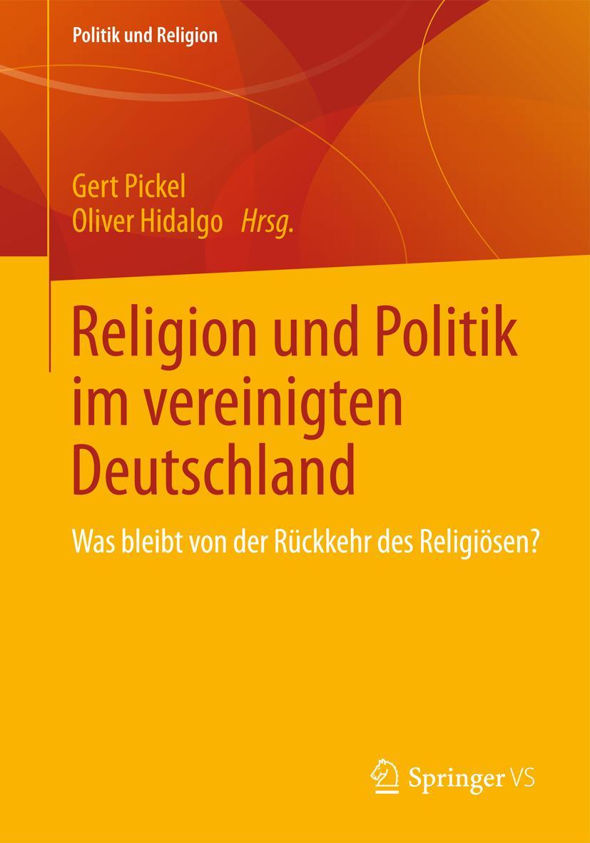 Vorderes Coverbild Religion und Politik im vereinigten Deutschland