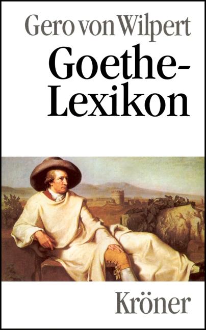 Vorderes Coverbild Goethe-Lexikon