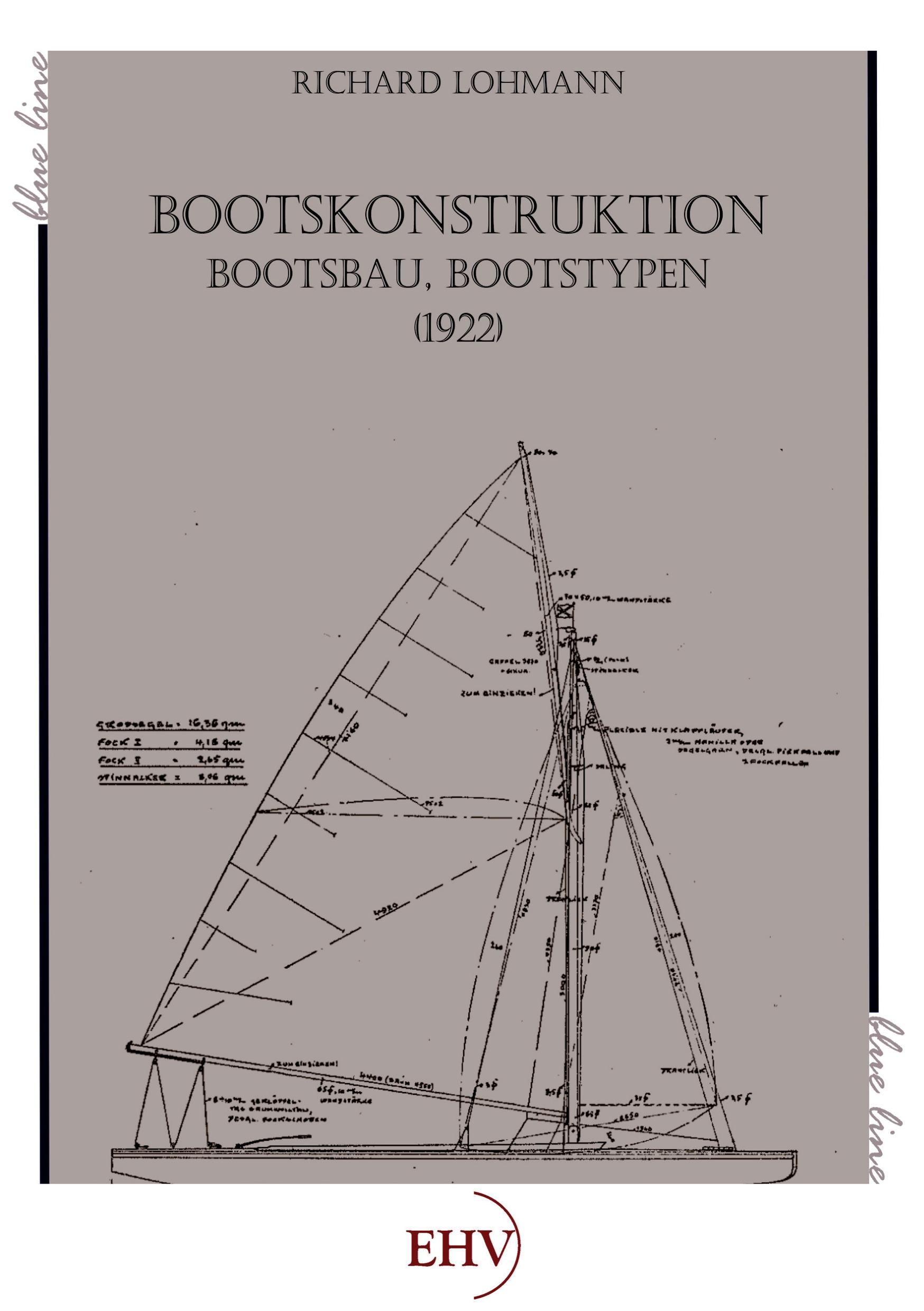 Vorderes Coverbild Bootskonstruktion, Bootsbau, Bootstypen