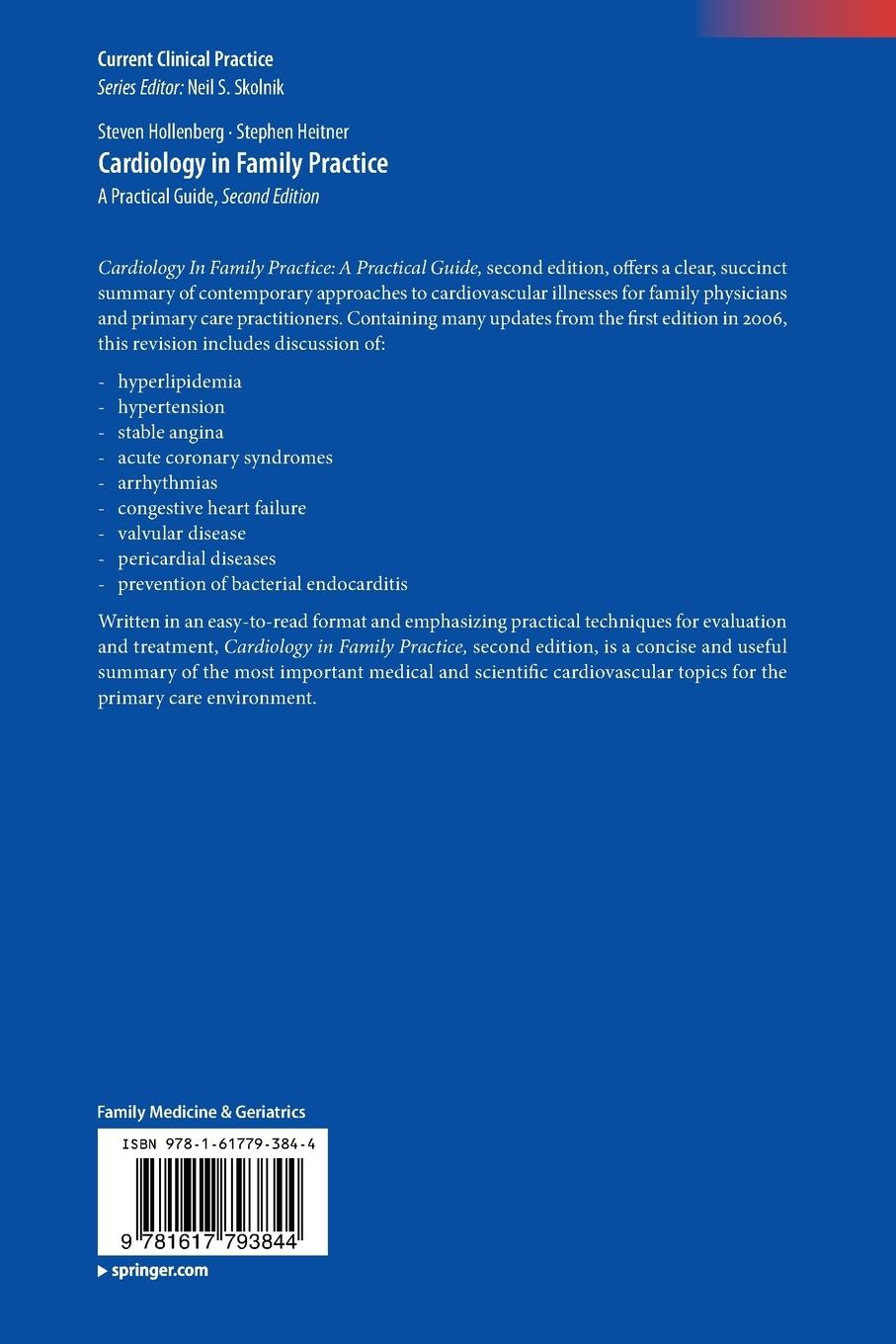 Rückseitencover Cardiology in Family Practice