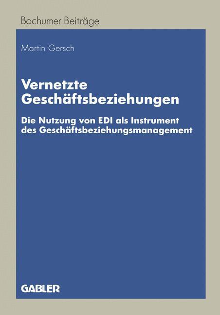 Vorderes Coverbild Vernetzte Geschäftsbeziehungen