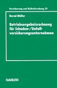 Vorderes Coverbild Betriebsergebnisrechnung für Schaden-/Unfallversicherungsunternehmen