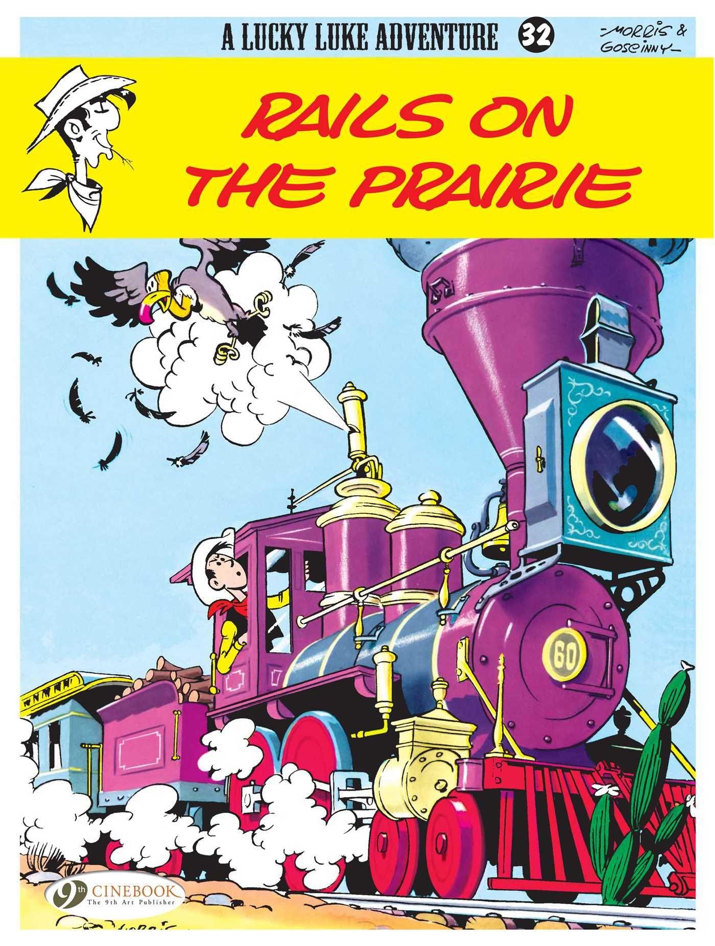 Vorderes Coverbild Lucky Luke 32 - Rails on the Prairie