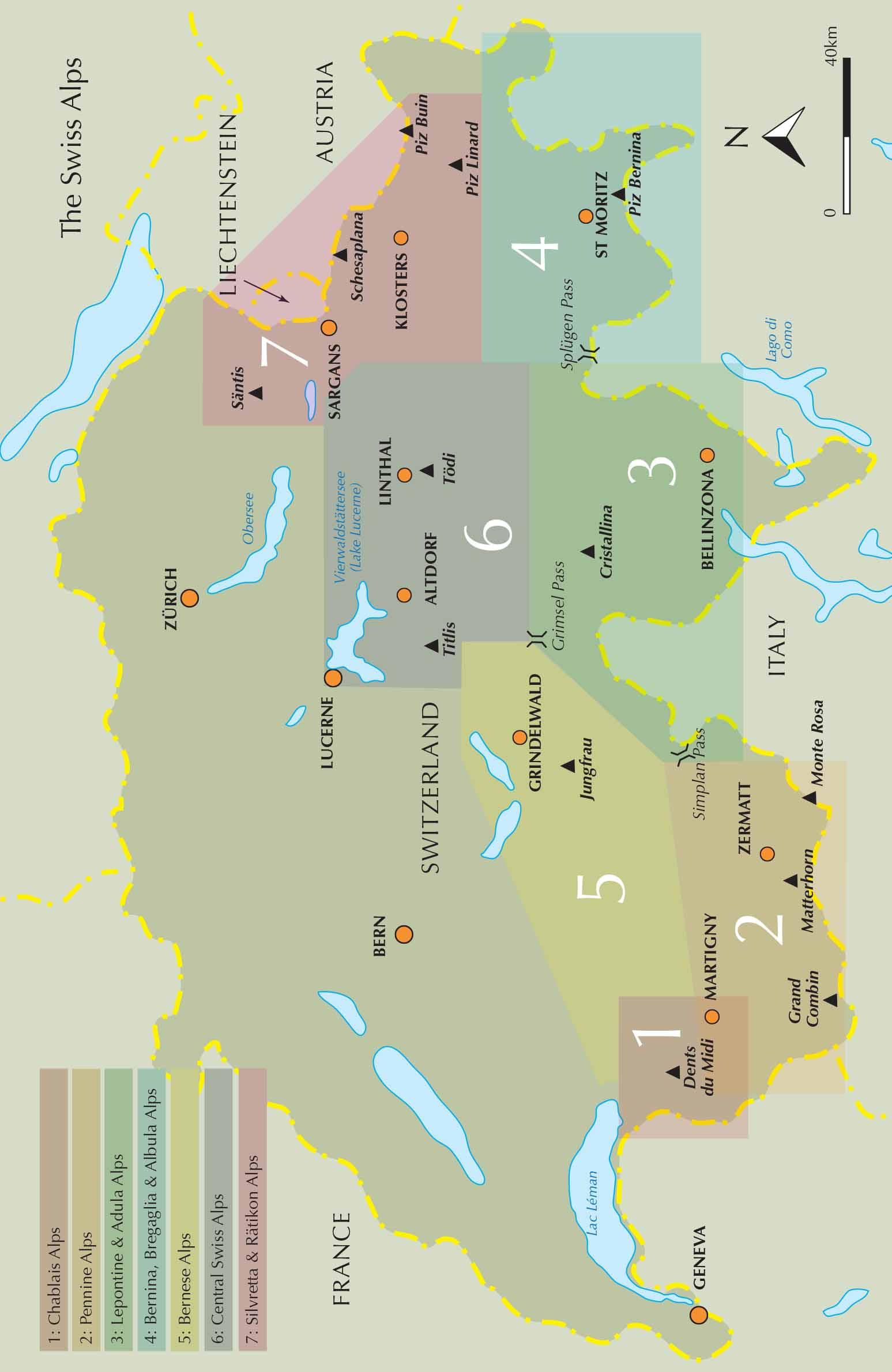 Beispielinhalt (Bild) The Swiss Alps