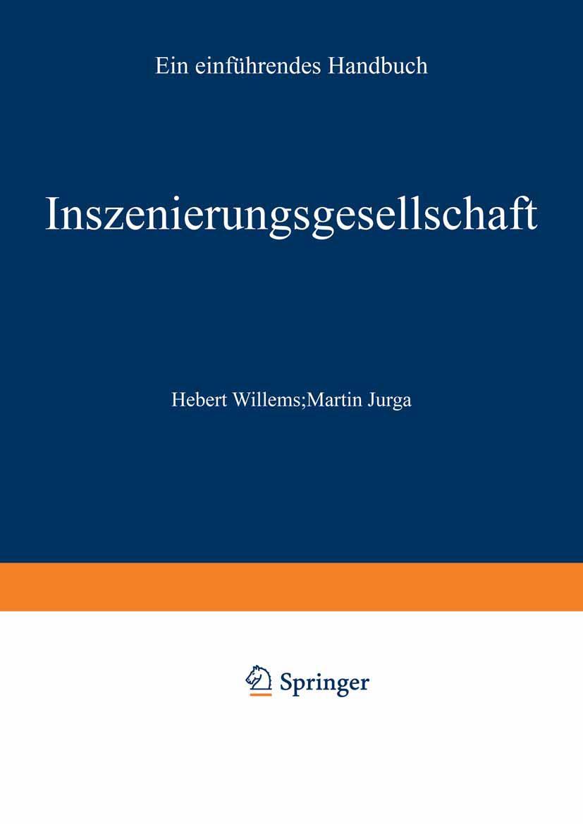 Vorderes Coverbild Inszenierungsgesellschaft
