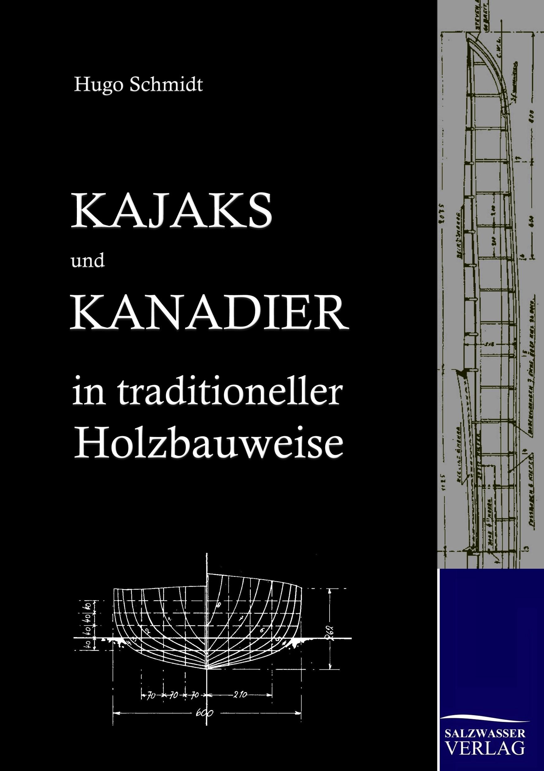 Vorderes Coverbild Kajaks und Kanadier in traditioneller Holzbauweise