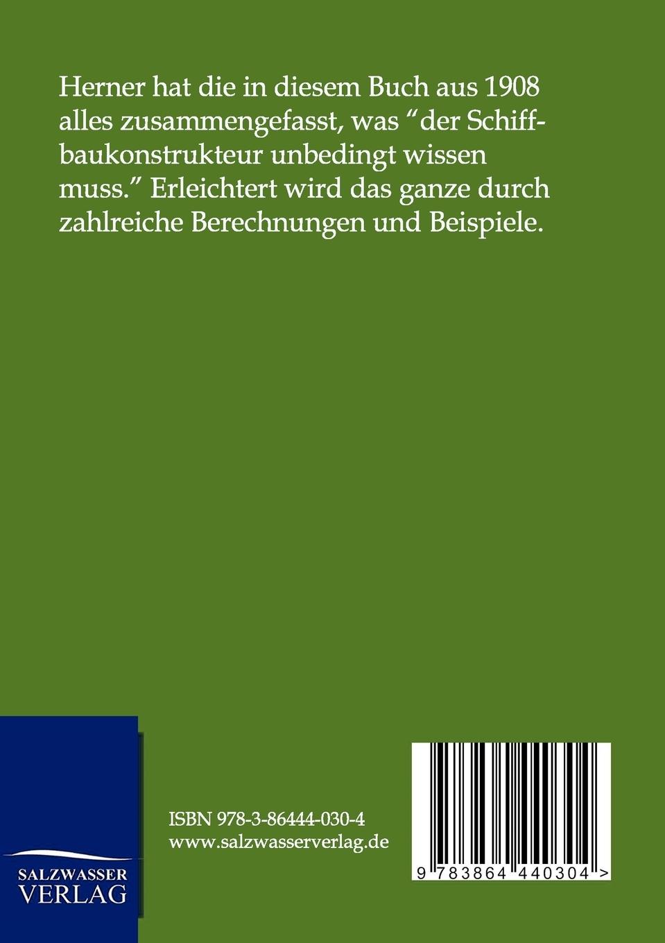 Rückseitencover Die Theorie des Schiffes